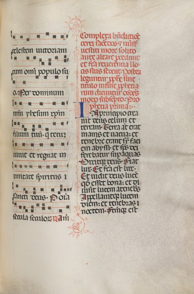 Yanlış satış: Fol. 158: Exultet için Müzik, 1469 by Bartolomeo Caporali