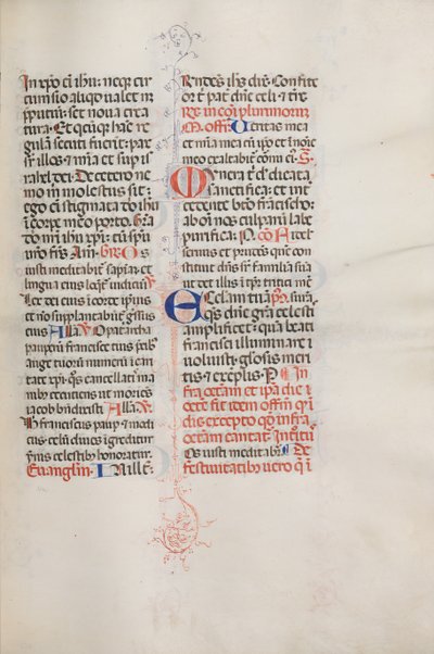 Yanlış satış: Fol. 319: Aziz Francis ve Aziz Francis
