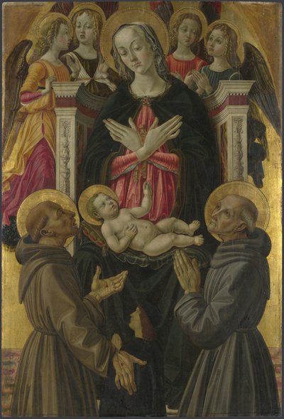 Azizler, Melekler ve Altarpiece