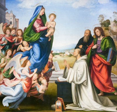 St. bernard by Bartolomeo Fra