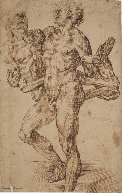 Aeneas ve Anchises by Bartolomeo Passarotti