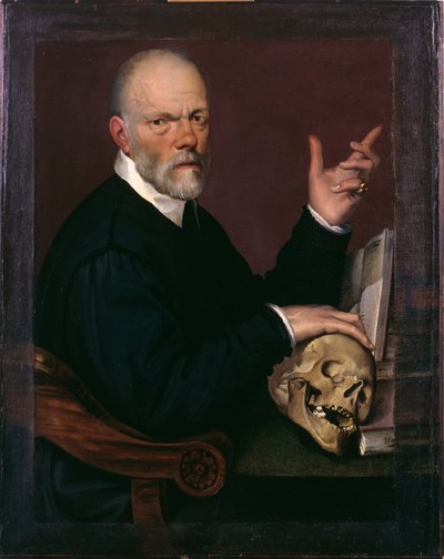 Doktor'un Portresi, Carlo Fontana (tuval üzerine yağlıboya) by Bartolomeo Passarotti