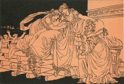 Cenaze Yığınında Dido by Bartolomeo Pinelli
