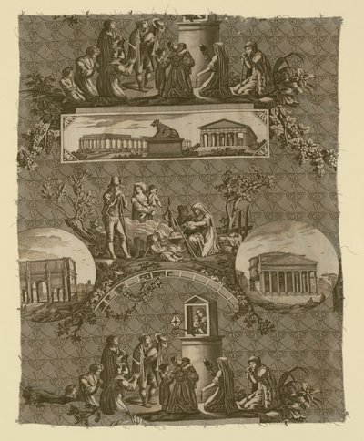 Le Romain (Romalı) (Döşeme Kumaşı) by Bartolomeo Pinelli
