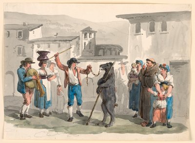 dans eden ayı by Bartolomeo Pinelli