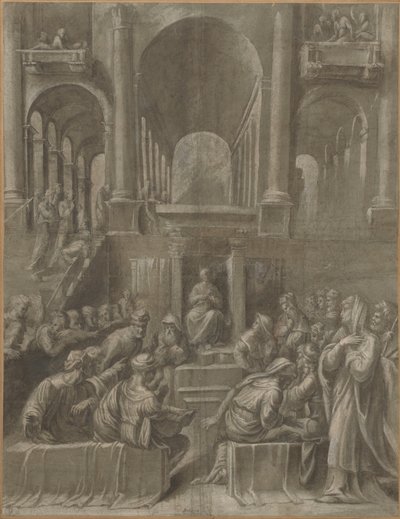 Doktorlar arasında İsa by Bartolomeo Ramenghi