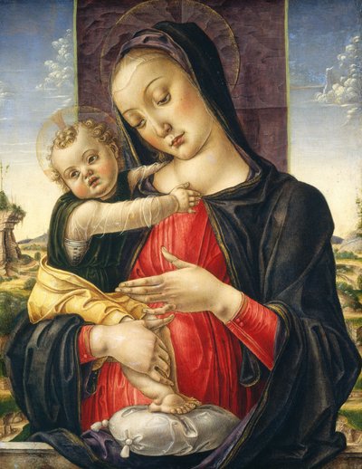 Madonna ve Çocuk, c. 1475. by Bartolomeo Vivarini