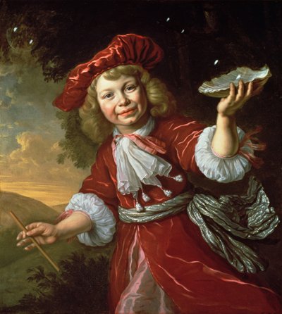 Homo Bulla: Balonları Üfleyen Bir Çocuk, 1665 dolayları by Bartolomeus van der Helst