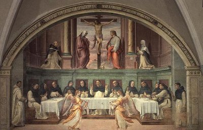 San Marco Yemekhanesinden Çarmıha Gerilme by Bartolommeo Sogliani