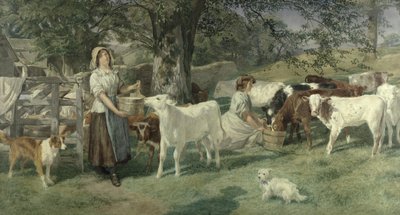 sütçü kızlar by Basil Bradley