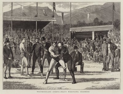 Westmoreland Sporları, Ağır Güreş, Grasmere by Basil Bradley