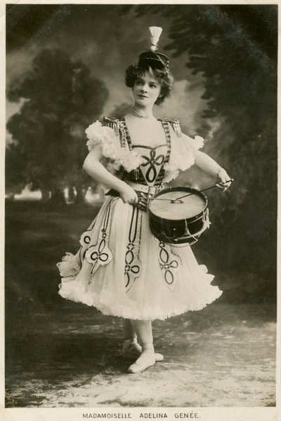 Adelina Genee, Danimarka doğumlu İngiliz balerin, c1906. by Bassano Studio
