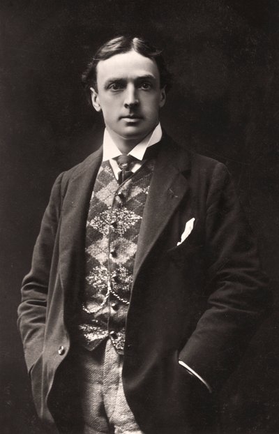 John Martin-Harvey 1863-1944, İngiliz aktör, 20. yüzyılın başlarında. by Bassano Studio
