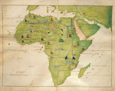 Afrika, Battista Agnese