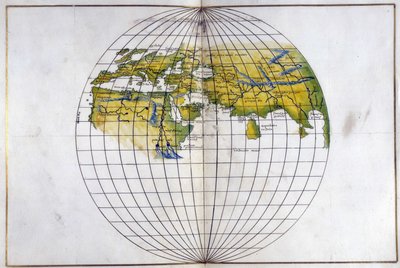 Eger. 2854. f.14v-15 Avrupa ve Afrika