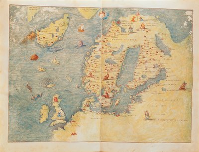 Battista Agnese tarafından Portolan Atlas