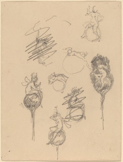 Takı Tasarım Çalışmaları [recto] by Beatrice Godwin Whistler