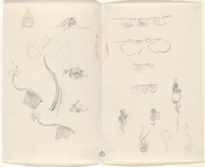 Takı Tasarımları Çalışmaları [verso] by Beatrice Godwin Whistler