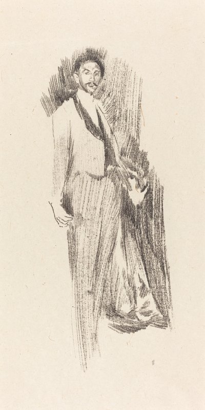 Kont Robert de Montesquiou by Beatrice Godwin Whistler after James McNeill Whistler