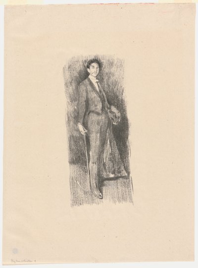 Kont Robert de Montesquiou by Beatrix Godwin Whistler