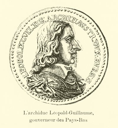 Avusturya Arşidükü Leopold Wilhelm, Hollanda Valisi by Belgian School