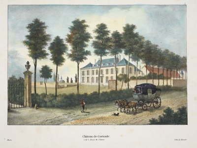 Corioule Kalesi, 1895 dolayları (fotokrom) by Belgian School