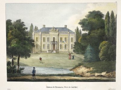 Hemmen Kalesi, 1895 dolayları (fotokrom) by Belgian School