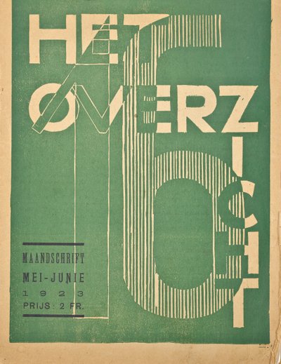 "Genel Bakış" dergisinin 1923 sayısı için kapak, 1923 by Belgian School