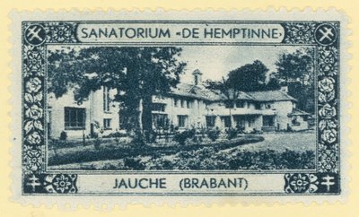 De Hemptinne Sanatoryumu, Jauche, Brabant, Belçika by Belgian School