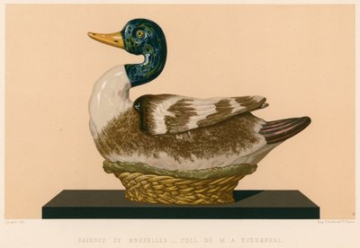 fayans ördek by Belgian School