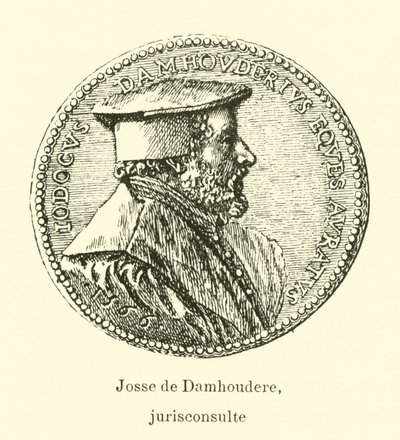 Joos de Damhouder, Flaman avukat by Belgian School