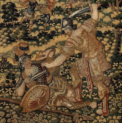 Cyrus II The Great'in Öyküsü, c.1590 (goblen) by Belgian School