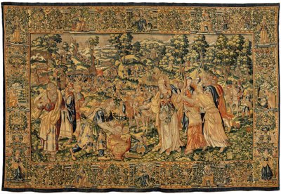 Cyrus II The Great'in Öyküsü, c.1590 (goblen) by Belgian School