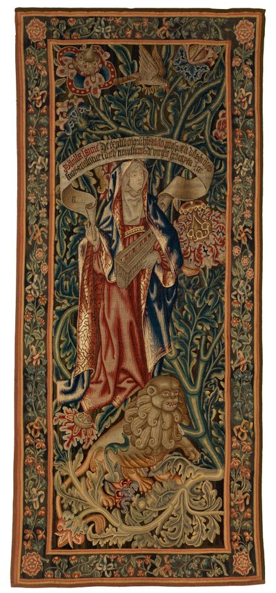 Goblen, Sibylla Samla (46.134 ila 46.139'dan oluşan altı Sibyl setinden biri) 'Rothamsted Halıları' olarak adlandırıldı. Flanders, Tournai veya Brüksel'de üretilmiştir, 1530 dolayları (yün) by Belgian School