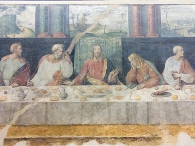 Son akşam yemeği, detay by Benedetto Coda