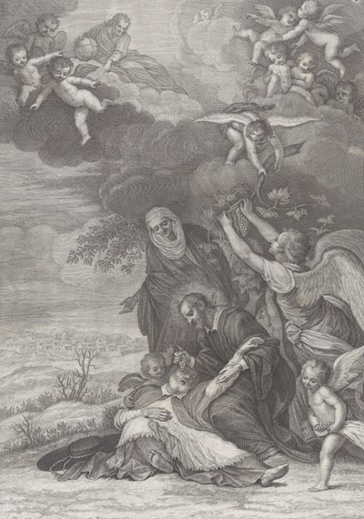 Bir Azizin Mucizesi, 1777 by Benedetto Eredi