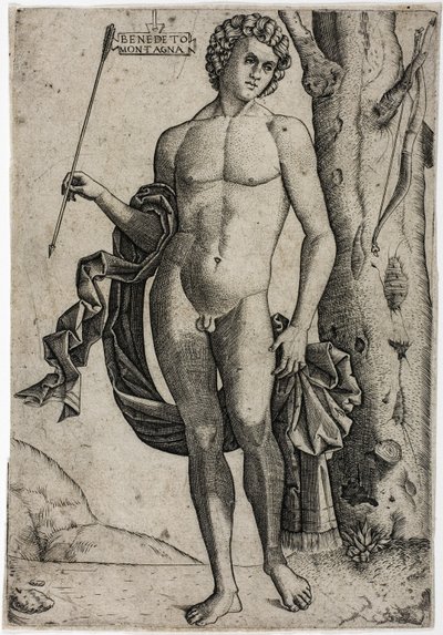 Oklu genç bir adam by Benedetto Montagna
