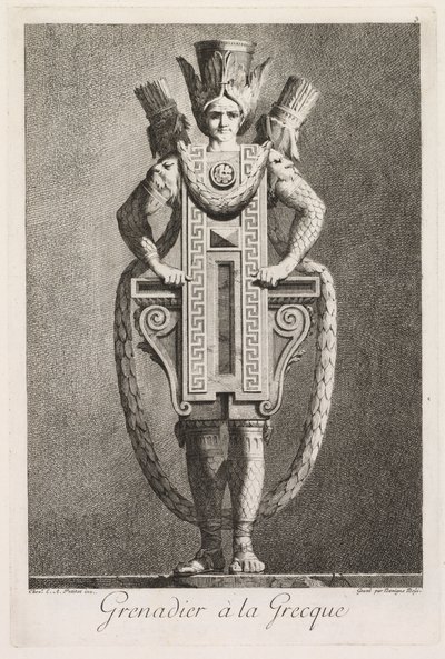 Yunan Maskeli Balosu: Yunan Narı (Levha 3) by Benigno Bossi
