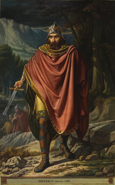 Portre du roi wisigoth d