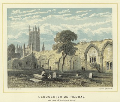 Gloucester Cathedral, view from St Catherine