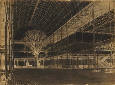 Kristal Saray, Hyde Park, Transept, 1852. by Benjamin Brecknell Turner