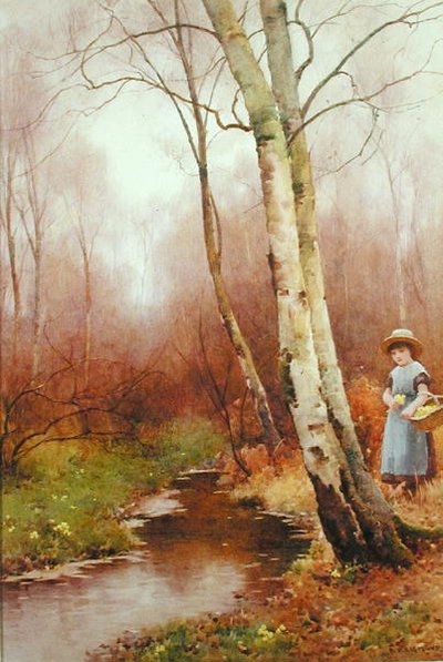 çuha çiçeği toplama by Benjamin D. Sigmund