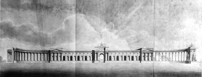 Büyük Mahkemeden Görülen Büroların Perspektifi by Benjamin Dean Wyatt