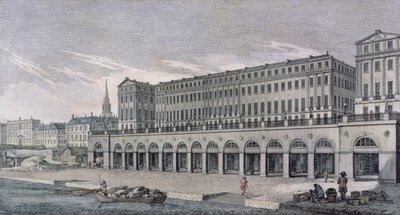 Adelphi adlı binalar, Londra, 1771 by Benjamin Green
