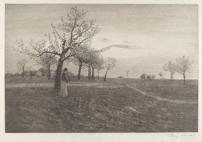 gün batımı sonrası kızdırma by Benjamin Lander