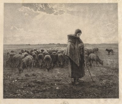 koyun ağılı by Benjamin Louis Auguste Damman