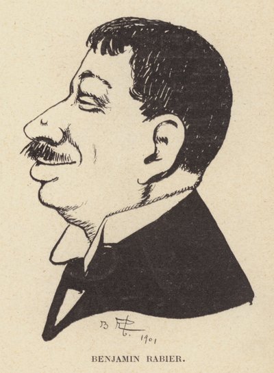 Fransız karikatürist ve illüstratör Benjamin Rabier