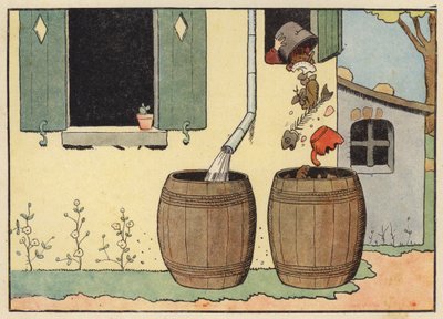 Chantecler için Benjamin Rabier tarafından yapılan çizim (renkli taş) by Benjamin Rabier
