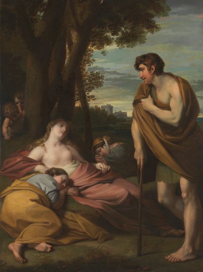 Cymon ve Iphigenia by Benjamin West