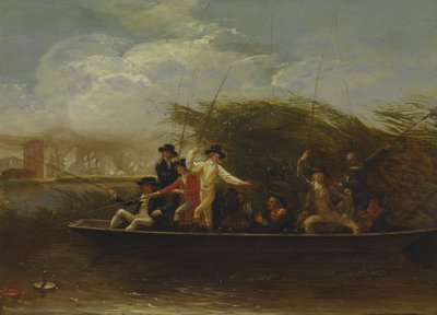 Beyler Balık Tutma by Benjamin West